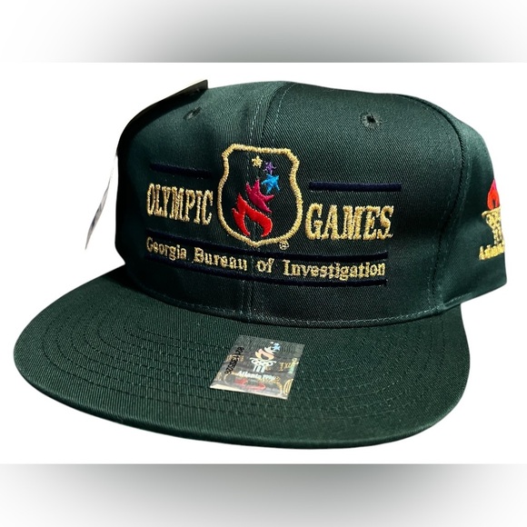 NWT Rare Georgia Bureau of Investigation Atlanta 1996 Olympics Snapback Hat - Picture 2 of 13